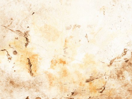 Beige brown background in soft earth tones - abstract faded coffee stainsの写真素材