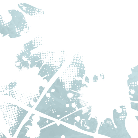 Soft abstract background with splash texture in soft blue watercolorのイラスト素材