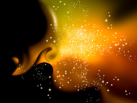Sparkle lights - abstract elegant backgroundの写真素材