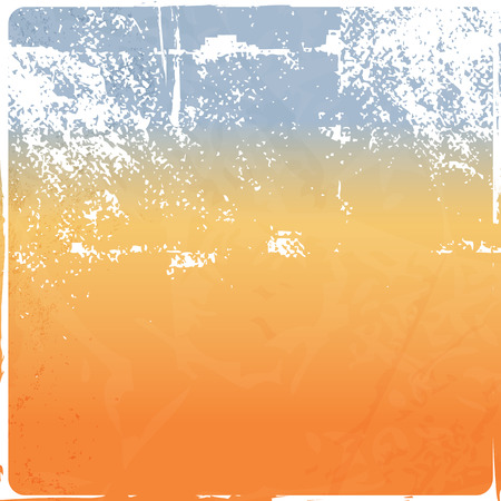 Summer gradient retroのイラスト素材