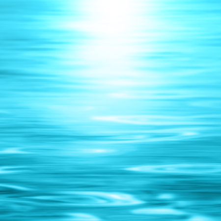 Blue water - abstract ocean background gradient - blurred sea textureの写真素材
