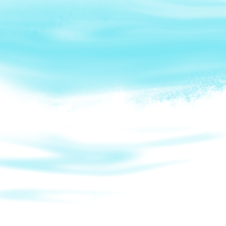 Light blue water background gradient fading to whiteの写真素材