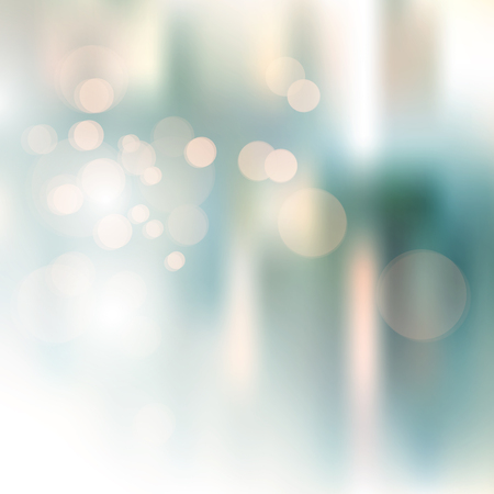 Blurred bokeh background in soft retro colors - abstract city lightsのイラスト素材
