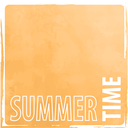 Summer time background - abstract yellow vacation conceptのイラスト素材