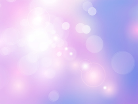 Abstract pink purple background with soft blurred bokeh lightsのイラスト素材