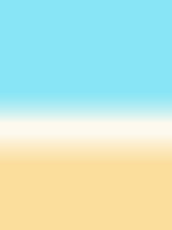 Gradient background blue yellow - abstract simple beach sceneのイラスト素材