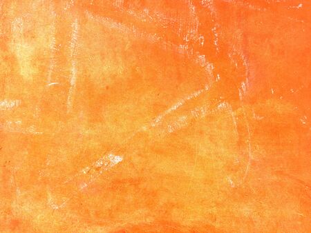 Orange background texture - abstract grunge wall