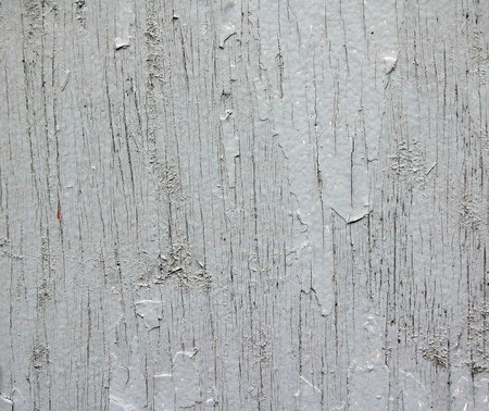 Peeling painted gray woodの写真素材