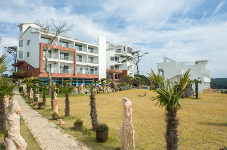 resort under bluesky2のeditorial素材