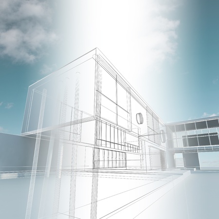Building construction. Industry architecture building