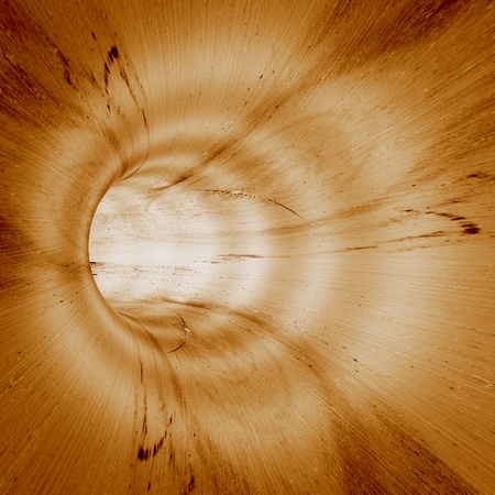 Wood tunnel. Abstract 3d backgroundの写真素材