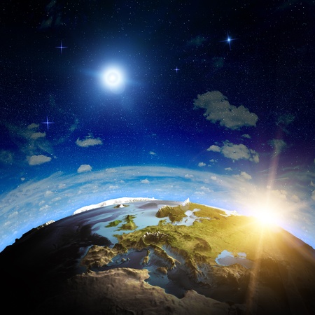 Europe sunrise Elements of this image furnished by NASA Europe sunrise Elements of this image furnished by NASA