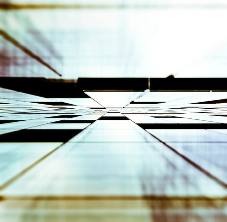 Abstract. Building design and 3d model my ownの写真素材