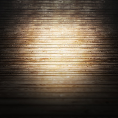 Wood interior blurred. Based on long seamless wood planksの写真素材