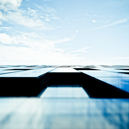 Abstract architecture. Building design and 3d model my ownの写真素材