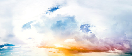 Art summer background. Tropical sunriseの写真素材