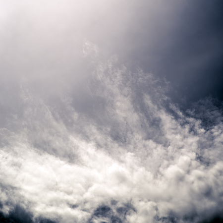Clouds in the skyの写真素材