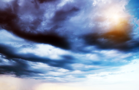 Sky and clouds summer panorama outdoor panorama