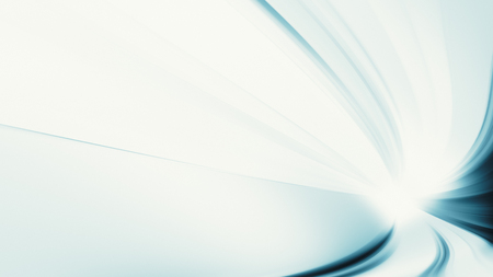 Blue glow blur lines abstract background. 3d renderingの写真素材