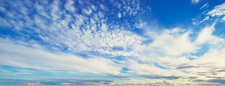 Sky and clouds beautiful summer nature background