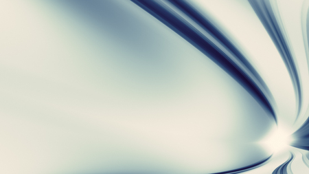 Blue glow blur lines abstract background. 3d renderingの写真素材