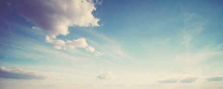 Sky and clouds tropical panorama. Outdoor natureの写真素材