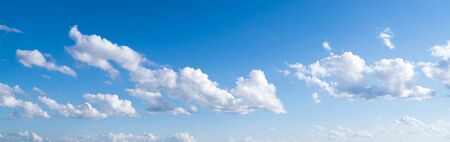 Sky and clouds. Bright air