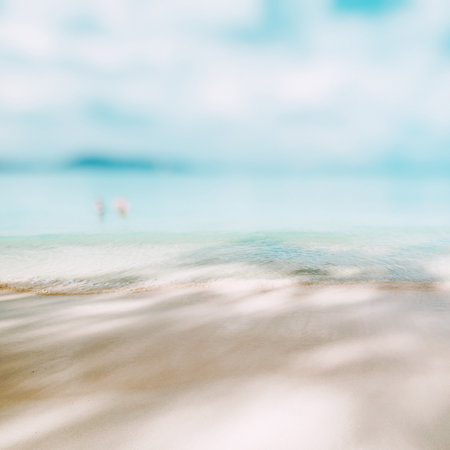 Tropical ocean beachの写真素材