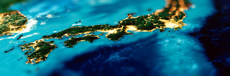 Japan concept background.の写真素材