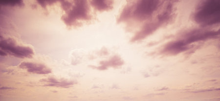 Sky and clouds tropical panorama. Outdoor nature