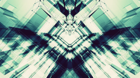 Abstract background futuristic concept space technology. 3d rendering