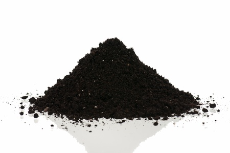Heap of the soilの写真素材