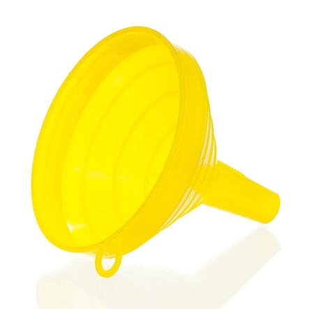 Yellow funnelの写真素材