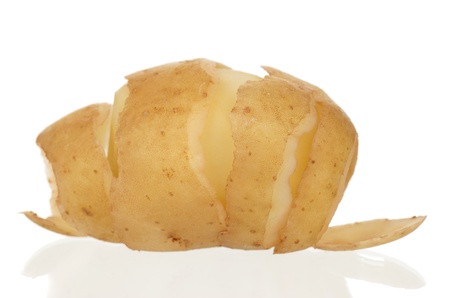 New potatoの写真素材