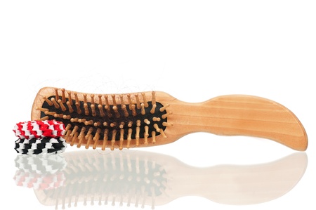 Styling hairbrushの写真素材