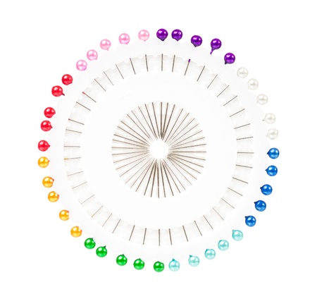 Colorful pins