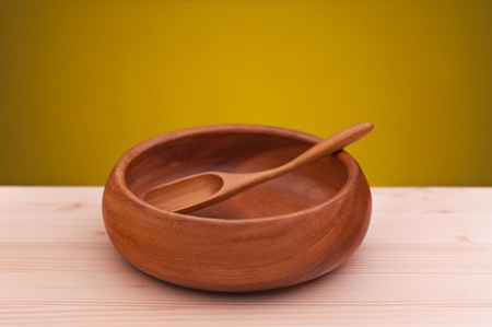 Bamboo bowlの写真素材