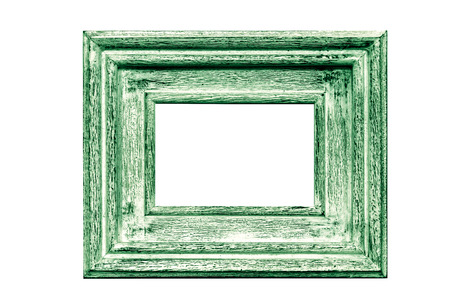 green picture frameの写真素材
