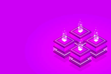 Server room isometric, Cloud storage data, Data center, Big data processing and computing...