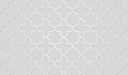 Modern line vector traditional arabic pattern. Abstract background with islamic ornament, arabic geometric texture. Islamic background. Arabic linear texture. Vector illustrationのイラスト素材