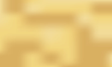 Gold background. Gold polished metal. Abstract gold gradient background. Blurred golden backdrop. Vector illustrationのイラスト素材