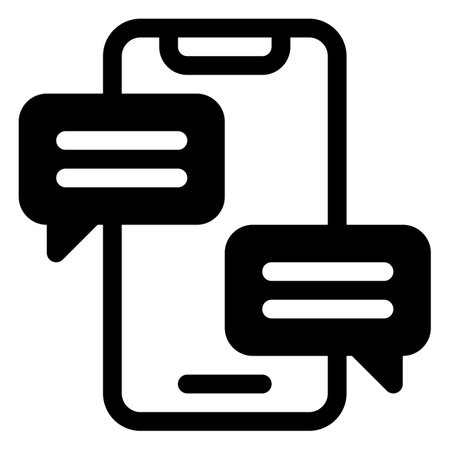 Message Icon. Digital marketing concept. Outline iconのイラスト素材