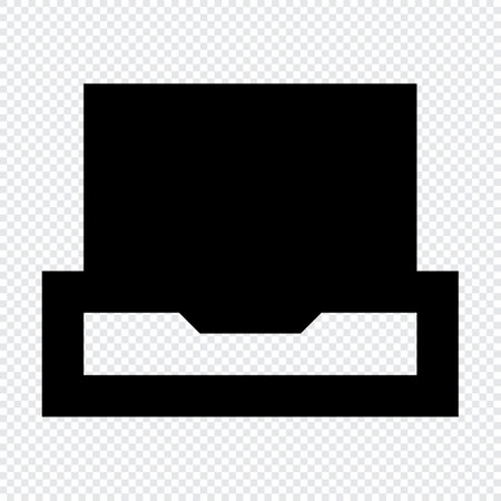 Laptop icon. Suitable for website UI designのイラスト素材