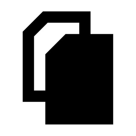 Copy icon. Suitable for website UI designのイラスト素材