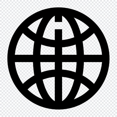 Internet icon. Internet technology concept. Icon in line styleのイラスト素材