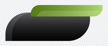 Lower third banner. Lower third bar template for breaking news, television, video and media channels. Interface templateのイラスト素材