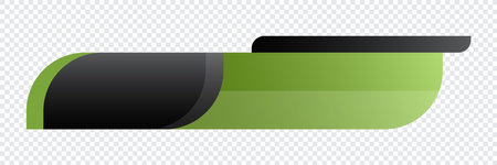 Lower third banner. Lower third bar template for breaking news, television, video and media channels. Interface templateのイラスト素材