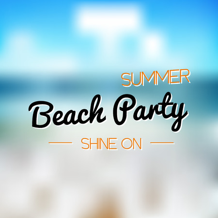Summer Time logo Template. Vector Typographic Design Label. Summer Holidays lettering. Summer party, Enjoy The Summer, tropical paradise, sea, sunshine, weekend tour, beach vacation, adventure labelのイラスト素材
