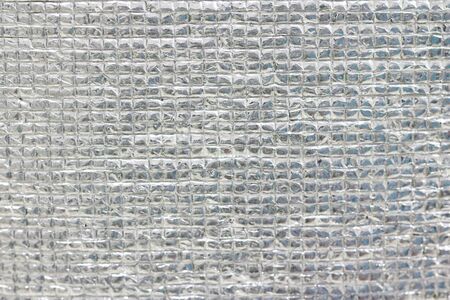 surface of Insulation in silver color.