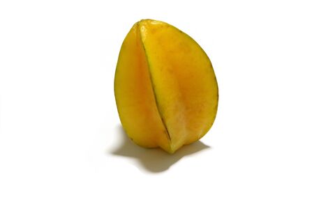 Star apple on white background.の写真素材